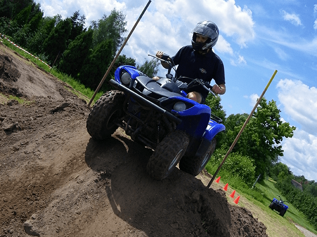 Teambuilding met quad rijden