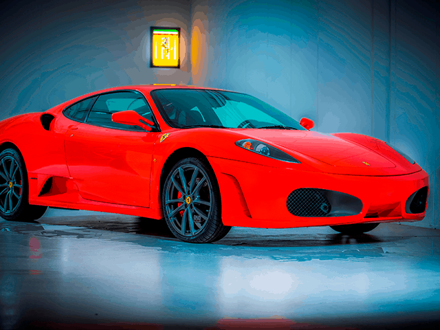 unieke ervaring in een Ferrari